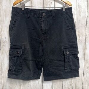 Aeropostale Black Cargo Shorts